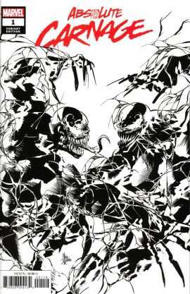 Marvel - ABSOLUTE CARNAGE # 1 DEODATO PARTY BLACK AND WHITE VARIANT