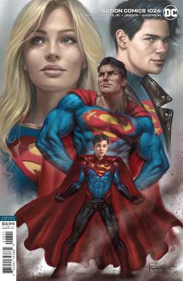 DC Comics - ACTION COMICS (2016) # 1026 COVER B PARRILLO CARD STOCK VARIANT