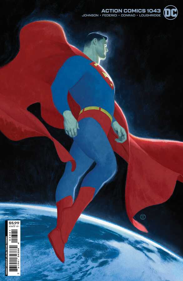 DC Comics - ACTION COMICS (2016) # 1043 COVER B TEDESCO CARD STOCK VARIANT