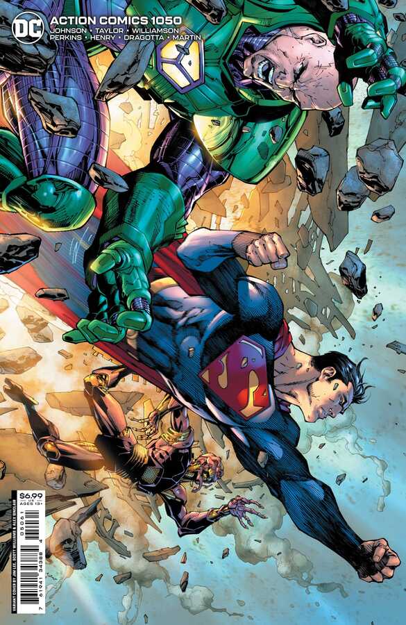 DC Comics - ACTION COMICS (2016) # 1050 COVER B JIM LEE CARD STOCK VARIANT