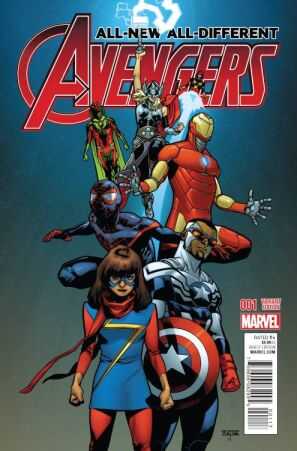 Marvel - ALL NEW ALL DIFFERENT AVENGERS # 1 1:25 ASRAR VARIANT