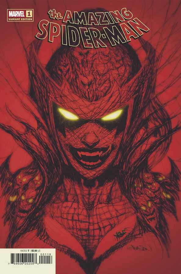 Marvel - AMAZING SPIDER-MAN (2022) # 1 GLEASON WEBHEAD VARIANT