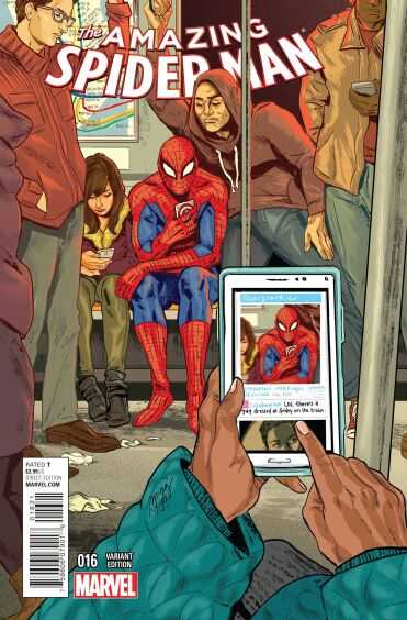 Marvel - AMAZING SPIDER-MAN (2014) # 16 DOYLE VARIANT
