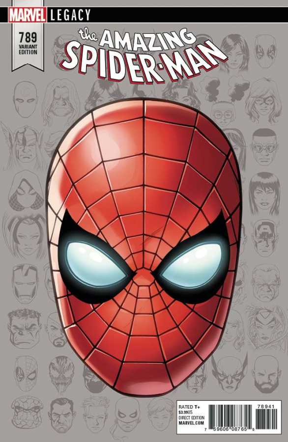 Marvel - AMAZING SPIDER-MAN # 789 1:10 MCKONE HEADSHOT VARIANT