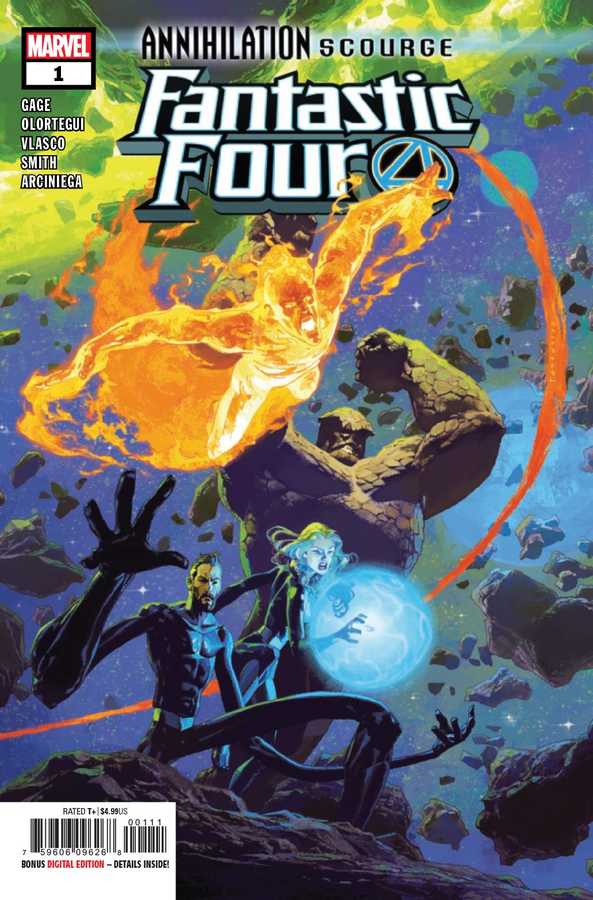 Marvel - ANNIHILATION SCOURGE FANTASTIC FOUR # 1