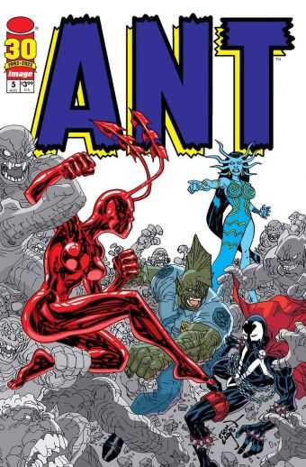 DC Comics - ANT # 5 COVER A LARSEN