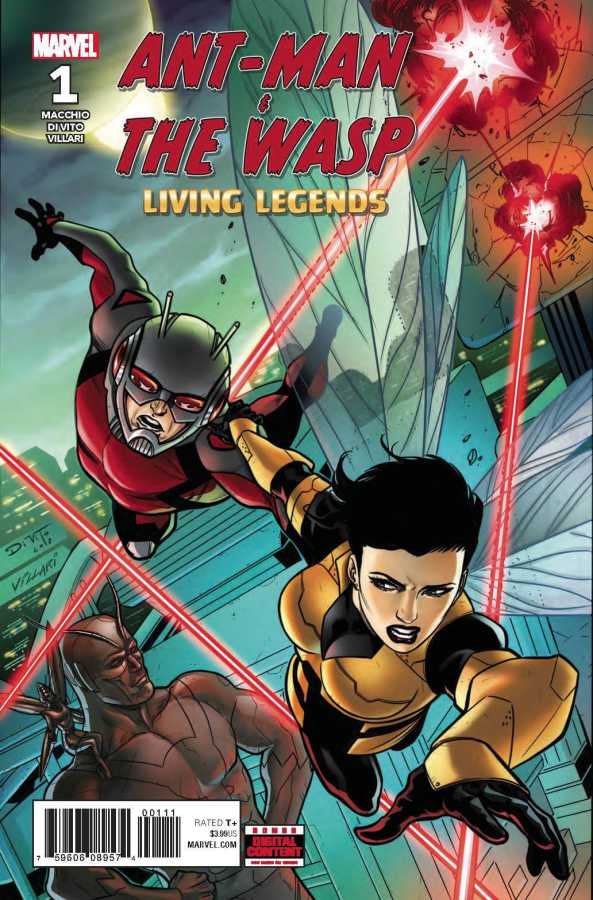 Marvel - ANT-MAN AND THE WASP LIVING LEGENDS # 1