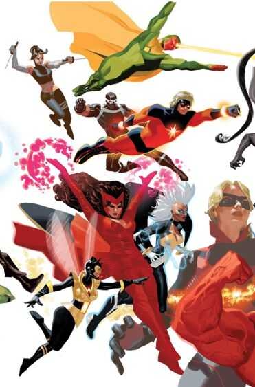 Marvel - AVENGERS (2013) # 23 ACUNA 50 YEARS OF AVENGERS VARIANT