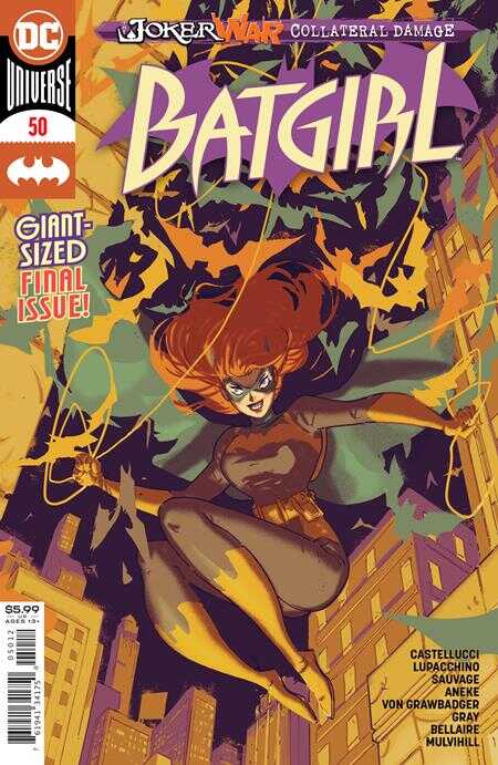 DC Comics - BATGIRL (2016) # 50 SECOND PRINTING ROSMO COVER