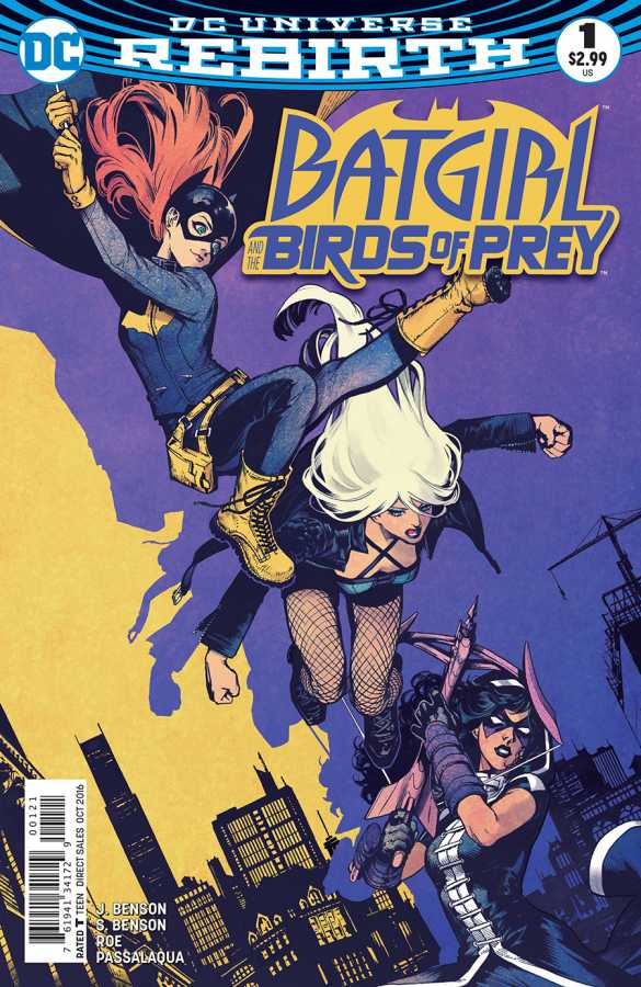 DC Comics - BATGIRL AND THE BIRDS OF PREY # 1 SHIRAHAMA VARIANT