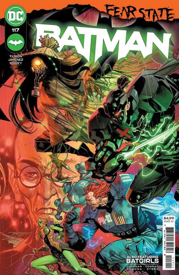DC Comics - BATMAN (2016) # 117 COVER A JIMENEZ