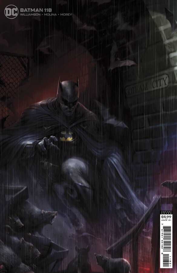 DC Comics - BATMAN (2016) # 118 COVER B MATTINA CARD STOCK VARIANT