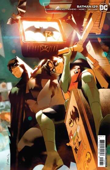DC Comics - BATMAN (2016) # 129 COVER E 1:25 SIMONE DI MEO CARD STOCK VARIANT