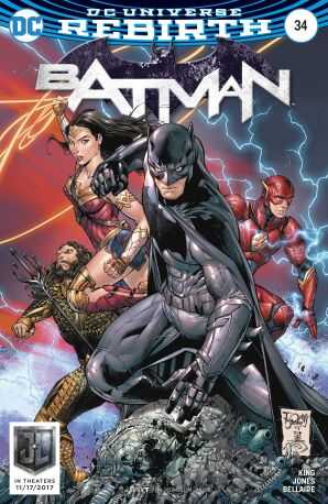 DC Comics - BATMAN (2016) # 34 VARIANT