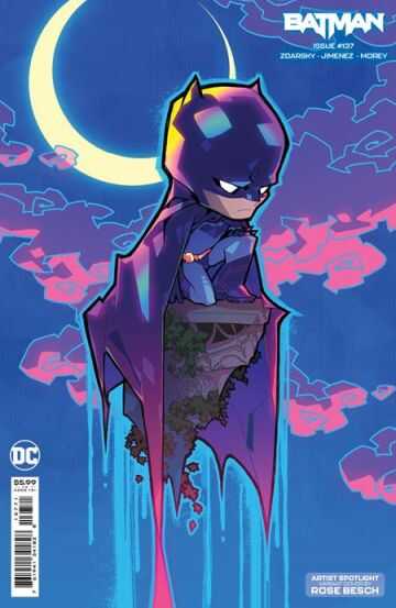 DC Comics - BATMAN # 137 COVER D ROSE BESCH CREATOR CARD STOCK VARIANT (BATMAN CATWOMAN THE GOTHAM WAR)