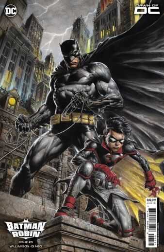 DC Comics - BATMAN AND ROBIN (2023) # 3 COVER B DAVID FINCH CARD STOCK VARIANT