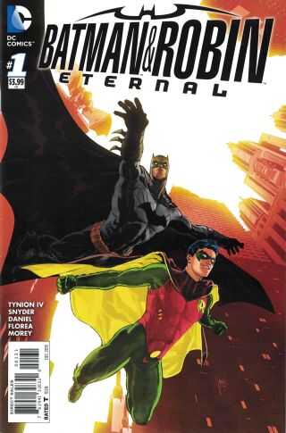 DC Comics - BATMAN AND ROBIN ETERNAL # 1 1:50 JANIN VARIANT