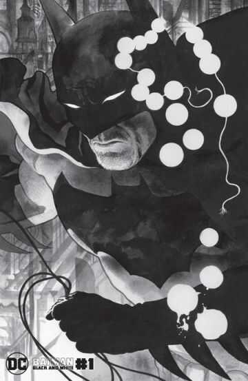 DC Comics - BATMAN BLACK AND WHITE (2020) # 1 (OF 6) COVER B JH WILLIAMS VARIANT