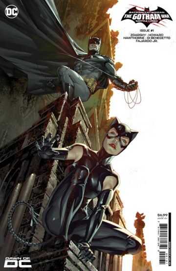 DC Comics - BATMAN CATWOMAN THE GOTHAM WAR BATTLE LINES # 1 (ONE SHOT) COVER C KAEL NGU CARD STOCK VARIANT