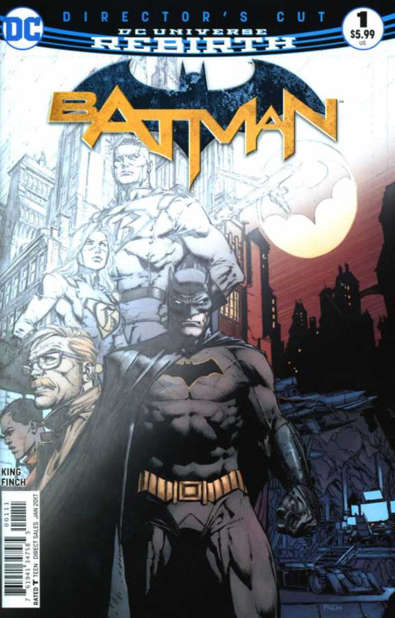 DC Comics - BATMAN (2016) # 1 DIRECTORS CUT