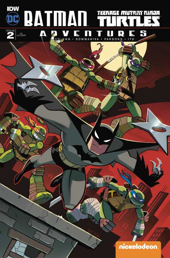 IDW - Batman Teenage Mutant Ninja Turtles Adventures # 2 1:10 Variant