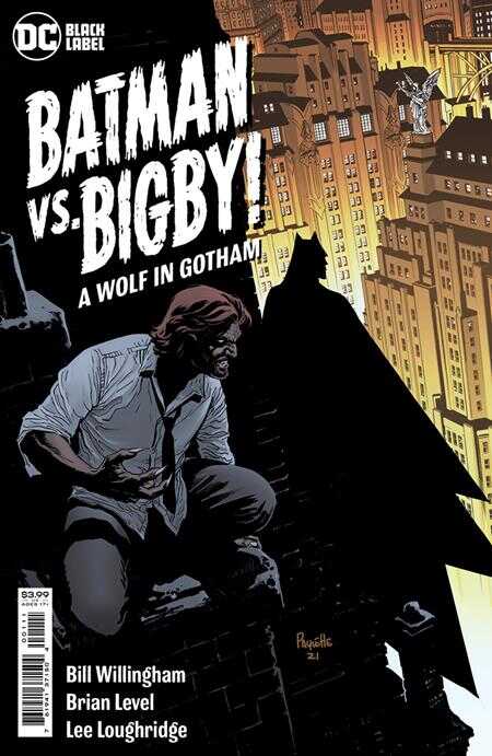 DC Comics - BATMAN VS BIGBY A WOLF IN GOTHAM # 1 (OF 6) COVER A YANICK PAQUETTE