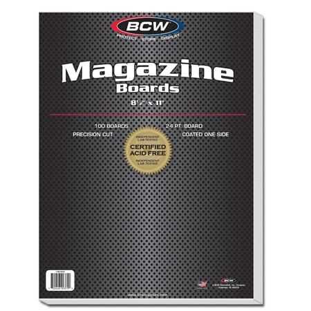 Diğer - BCW MAGAZINE BACKING BOARDS (PACK OF 100)