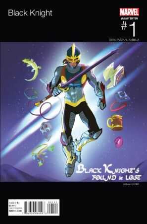 Marvel - Black Knight # 1 Gariba Hip Hop Variant