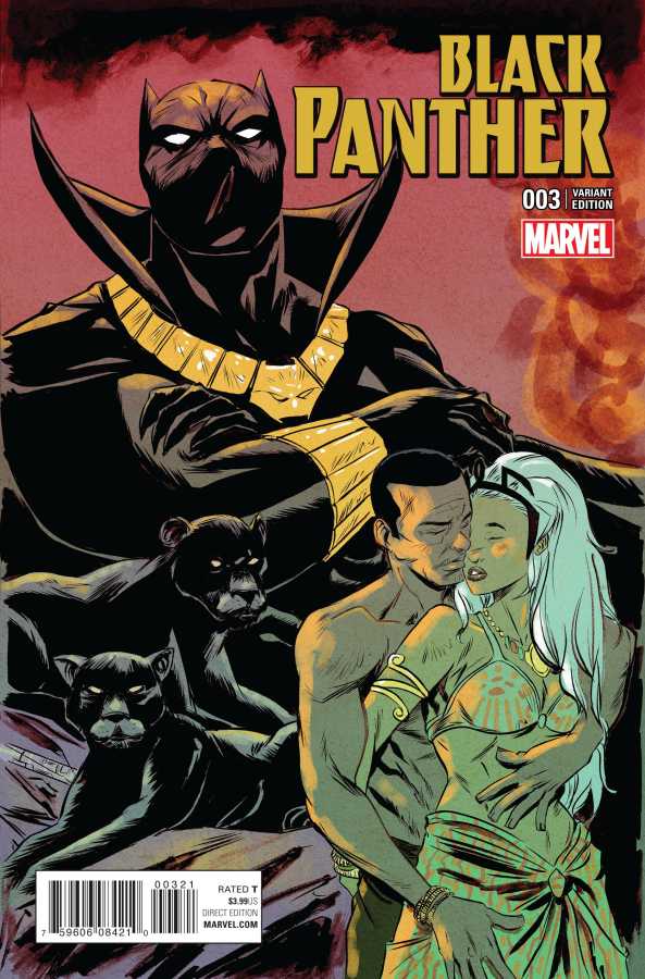 Marvel - BLACK PANTHER (2016) # 3 GREENE CONNECTING VARIANT