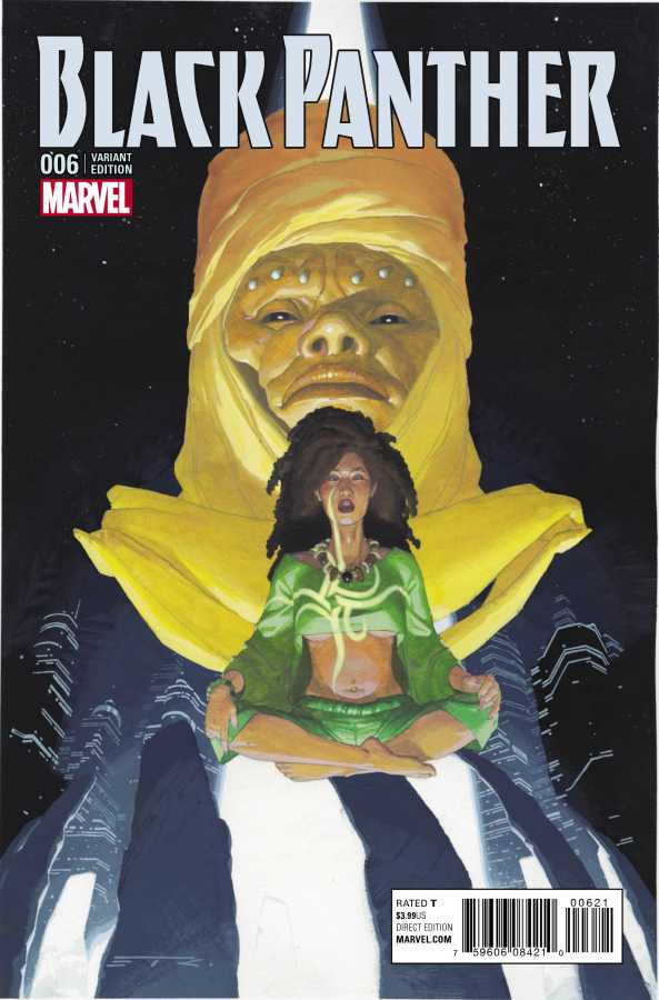 Marvel - BLACK PANTHER (2016) # 6 RIBIC CONNECTING VARIANT