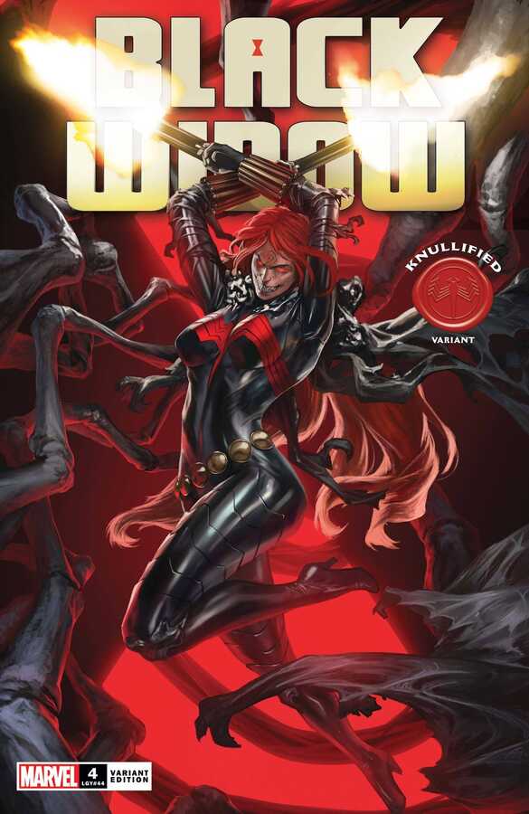 Marvel - BLACK WIDOW (2020) # 4 SKAN KNULLIFIED VAR