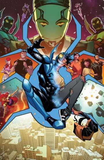  - BLUE BEETLE GRADUATION DAY # 1 (OF 6) COVER F ADRIAN GUTIERREZ FOIL CARD STOCK VAR POLYBAG WITH PAPEL PICADO