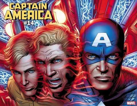Marvel - CAPTAIN AMERICA (2018) # 14 ZIRCHER IMMORTAL WRAPAROUND VARIANT