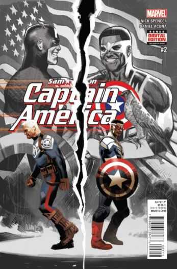 Marvel - CAPTAIN AMERICA SAM WILSON # 2