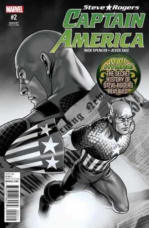 Marvel - CAPTAIN AMERICA STEVE ROGERS # 2 SDCC LAUNCH VARIANT