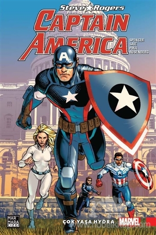Marmara Çizgi - Captain America Steve Rogers Cilt 1 Çok Yaşa Hydra