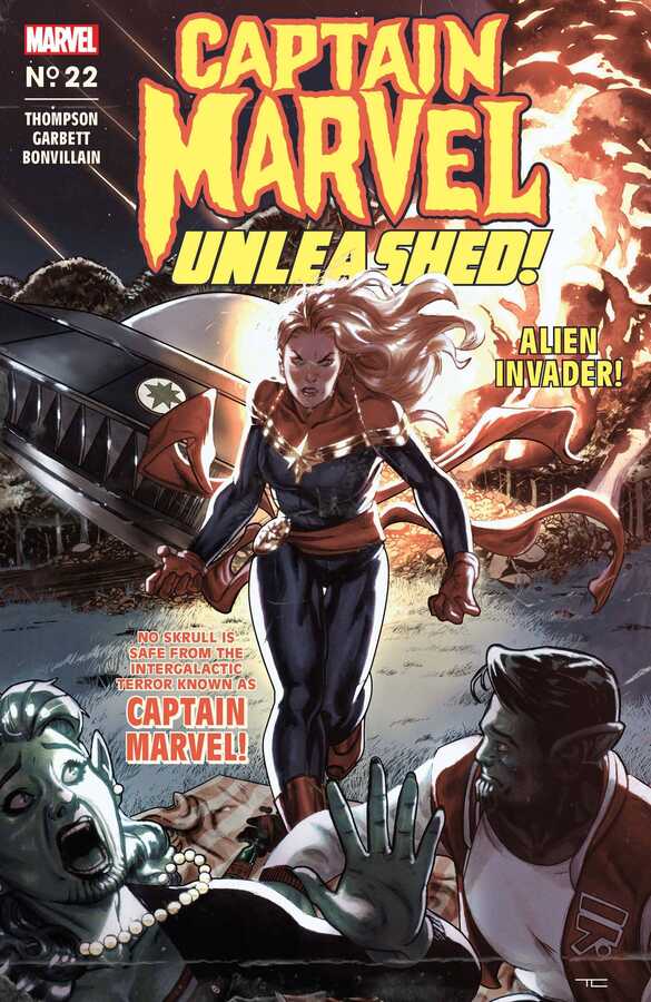Marvel - CAPTAIN MARVEL (2019) # 22 HORROR VARIANT
