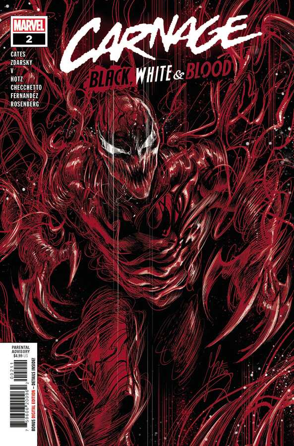Marvel - CARNAGE BLACK WHITE AND BLOOD # 2 (OF 4)