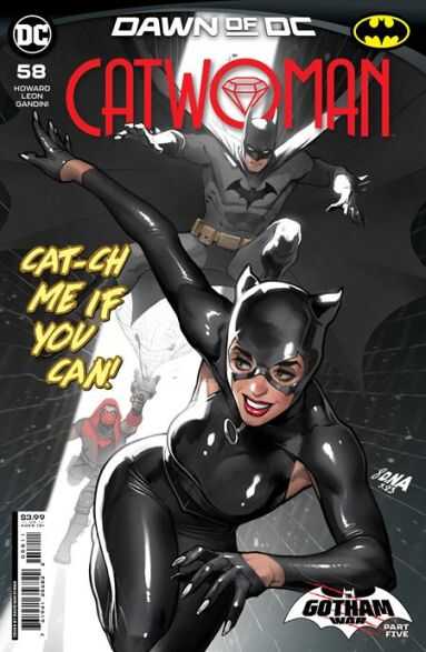 DC Comics - CATWOMAN # 58 COVER A DAVID NAKAYAMA