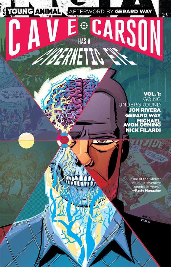 DC Comics - CAVE CARSON HAS A CYBERNETIC EYE VOL 1 GOING UNDERGROUND TPB