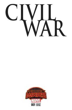 DC Comics - CIVIL WAR # 1 SWA BLANK VARIANT