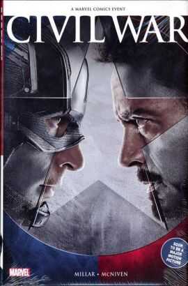 DC Comics - Civil War HC Movie Cover