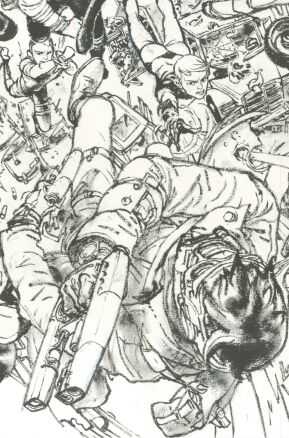 DC Comics - CIVIL WAR II # 5 KIM JUNG GI BLACK & WHITE CONNECTING VIRGIN VARIANT