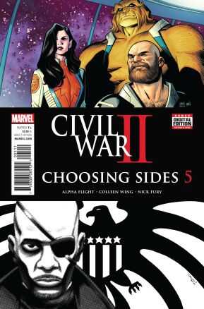 DC Comics - CIVIL WAR II CHOOSING SIDES # 5