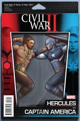 CIVIL WAR II GODS OF WAR # 1-4 TAM SET - Thumbnail
