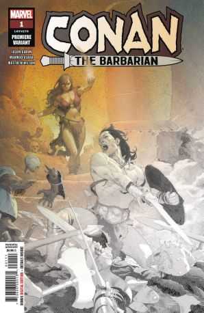Marvel - CONAN THE BARBARIAN # 1 RIBIC PREMIERE VARIANT