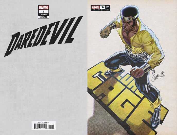 Marvel - DAREDEVIL (2022) # 4 J. SCOTT CAMPBELL ANNIVERSARY VARIANT