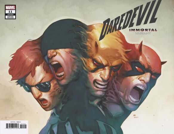 Marvel - DAREDEVIL (2019) # 11 IMMORTAL WRAPAROUND VARIANT