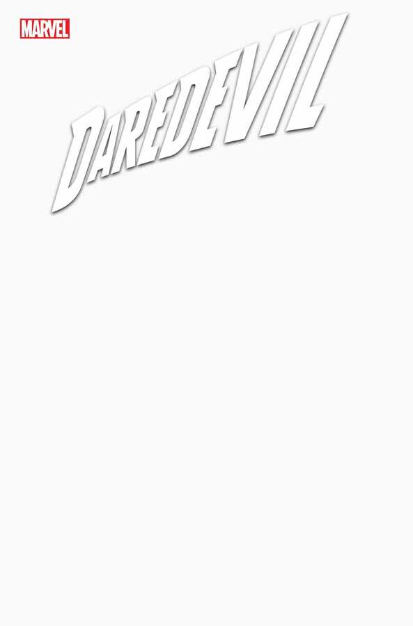 Marvel - DAREDEVIL (2023) # 1 BLANK VARIANT