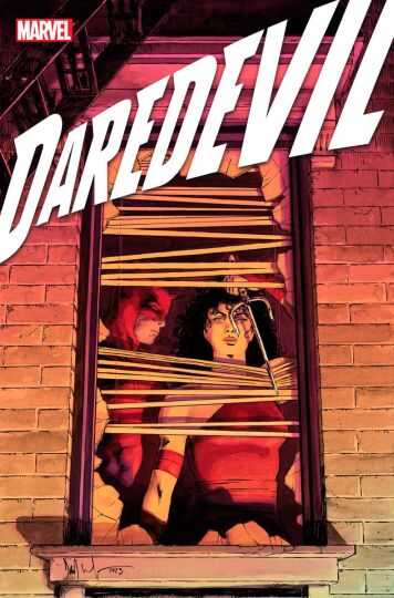 Marvel - DAREDEVIL (2022) # 14 DAVE WACHTER WINDOWSHADES VARIANT